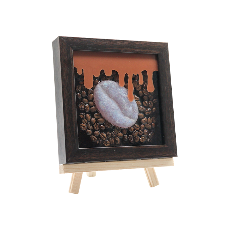 Amber koffie simulatie kunstlamp - lamp kiss koffiegeur