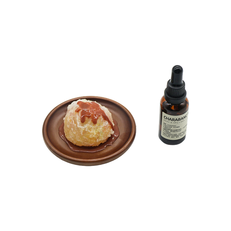 Dessertaromatherapielamp met houten voet - Gelato Bloom
